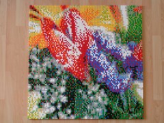 Flowers mosaic